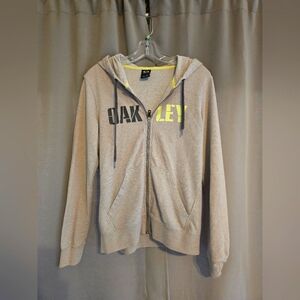 Oakley zip up hoodie M